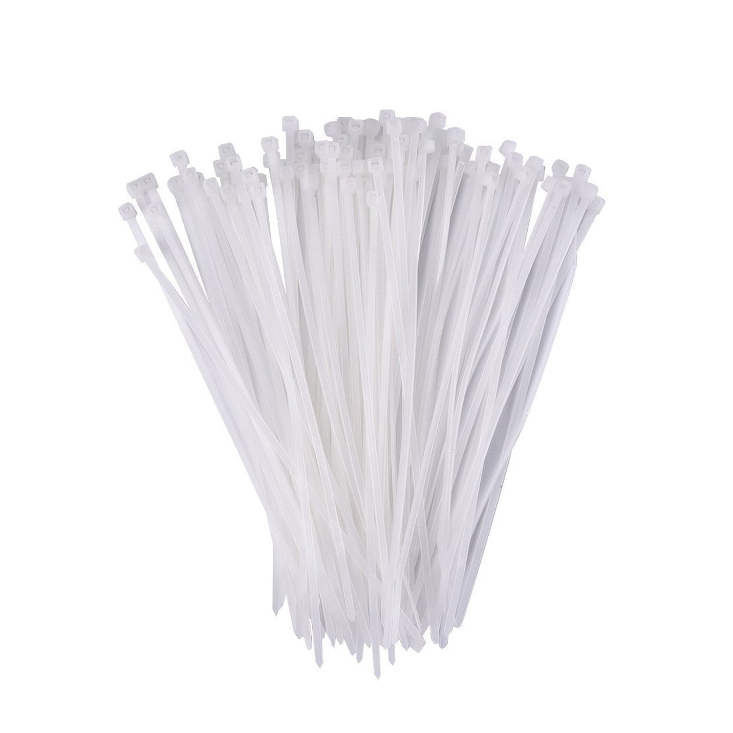 3.2x200 MM Nylon Self Locking Cable Ties, Heavy Duty Strong Zip Wire Tie. Pack of 100 - Black. 3.2x200 MM Nylon Self Locking Cable Ties, Heavy Duty Strong Zip Wire Tie. Pack of 100 - Black.